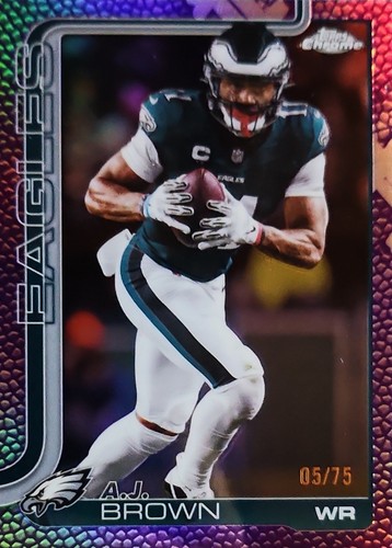 2025 topps chrome - topps, a.j